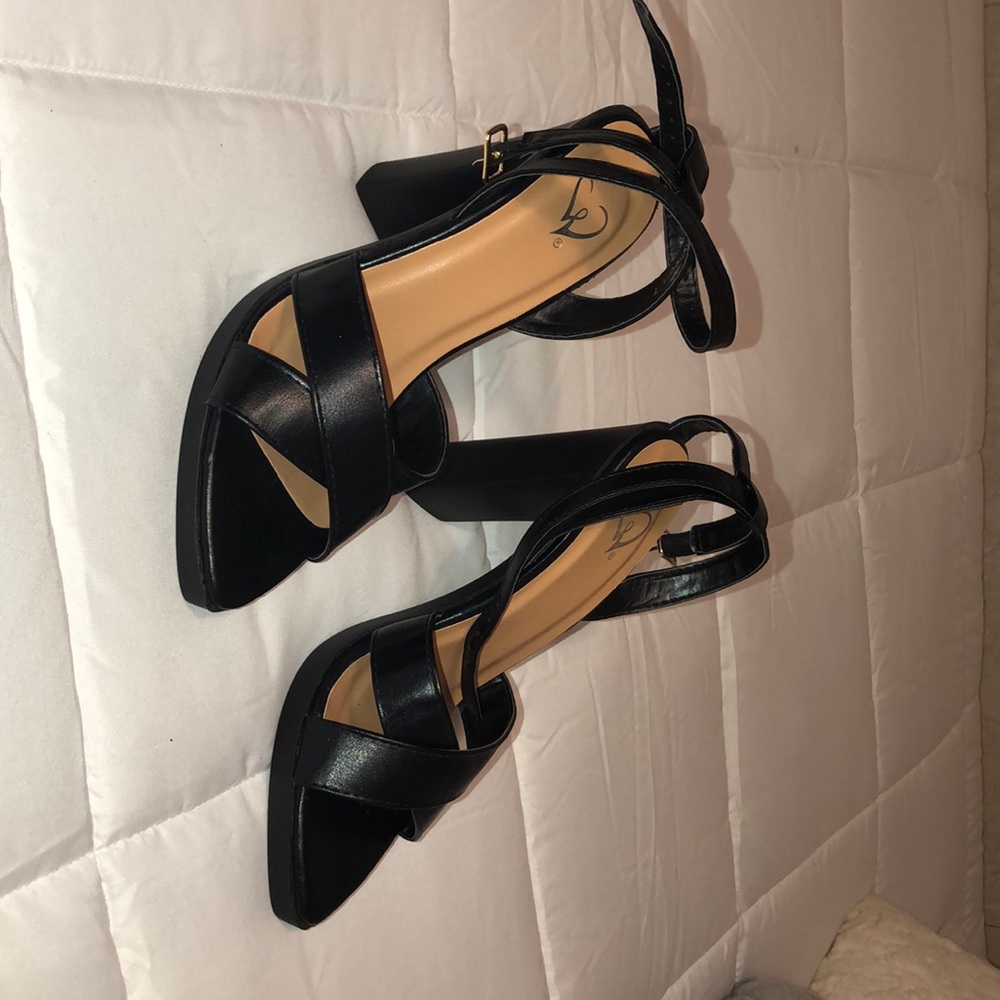 Black heels